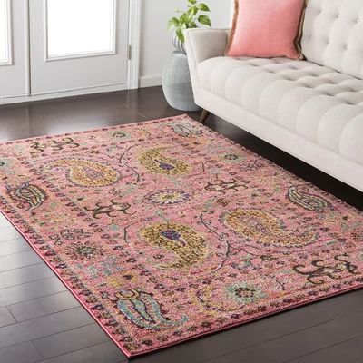 Gandorf Pink Area Rug | Wayfair North America