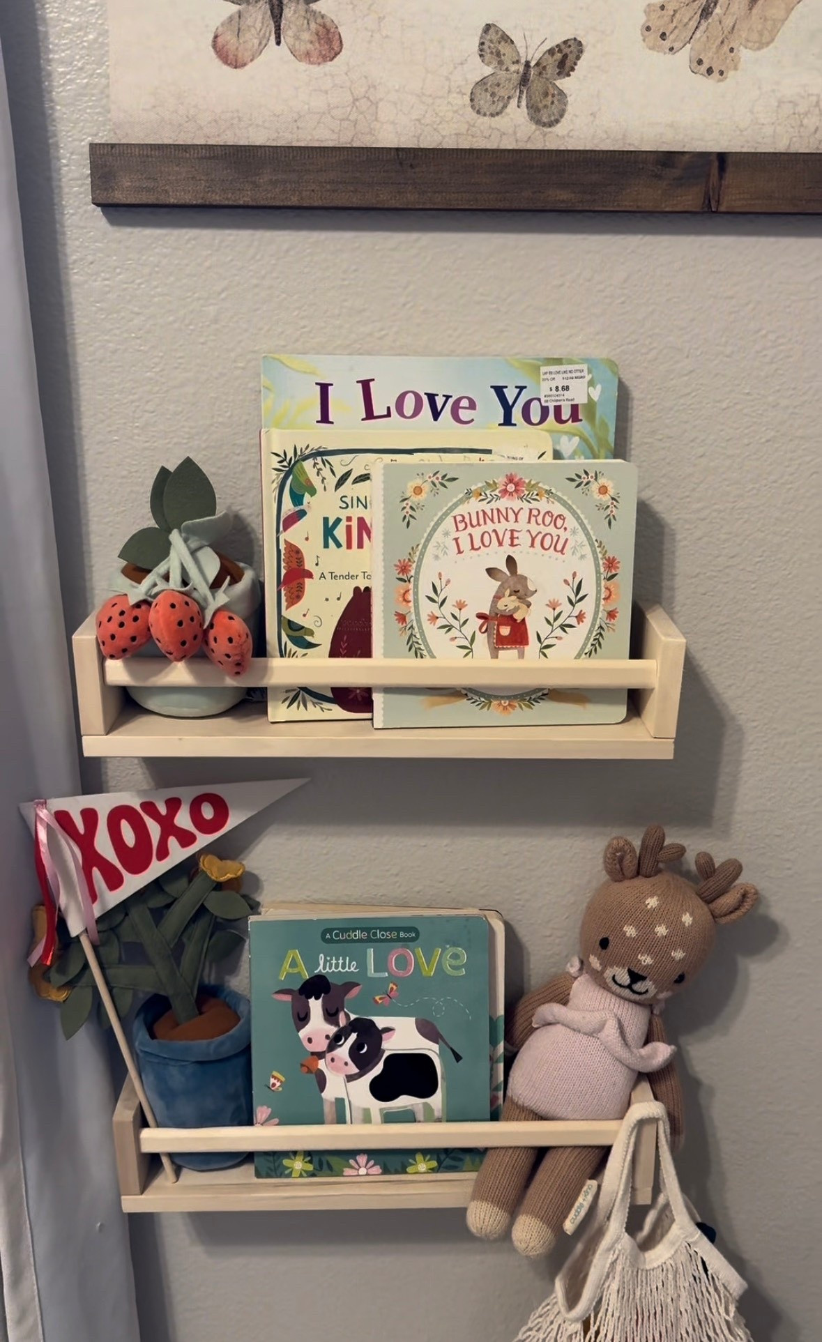 February valentines toddler books + toddler room 