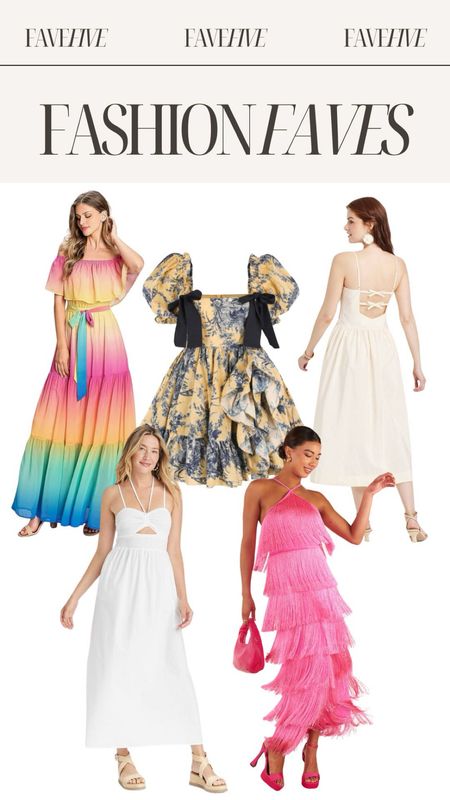 Fashion Fave Five feat. Amazon, Selkie, Target, Show Me Your Mumu

#LTKParties #LTKStyleTip #LTKSeasonal