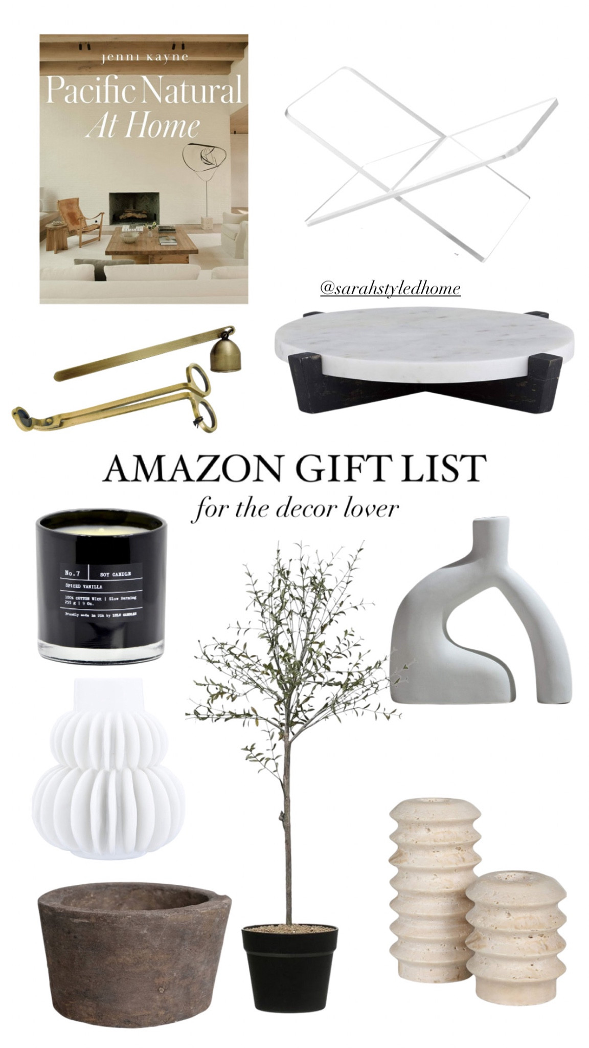 AMAZON GIFT LIST - for the decor lover

#LTKHoliday #LTKSeasonal #LTKGiftGuide