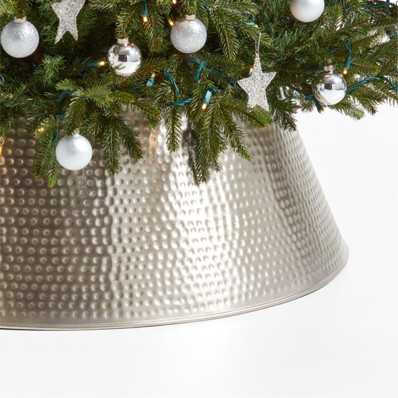 Bash Silver Tree Collar 34" + Reviews | Crate & Barrel | Crate & Barrel