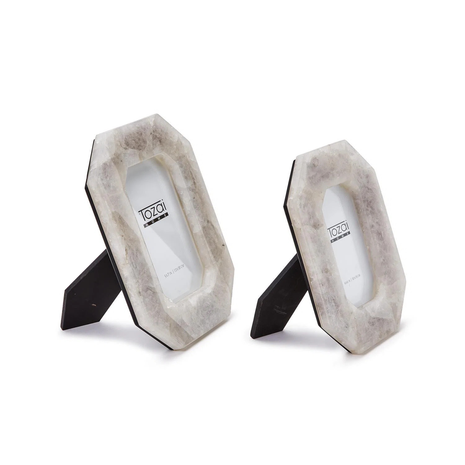 Birch Lane™ Set Of 2 White Quartz Photo Frame | Wayfair | Wayfair North America