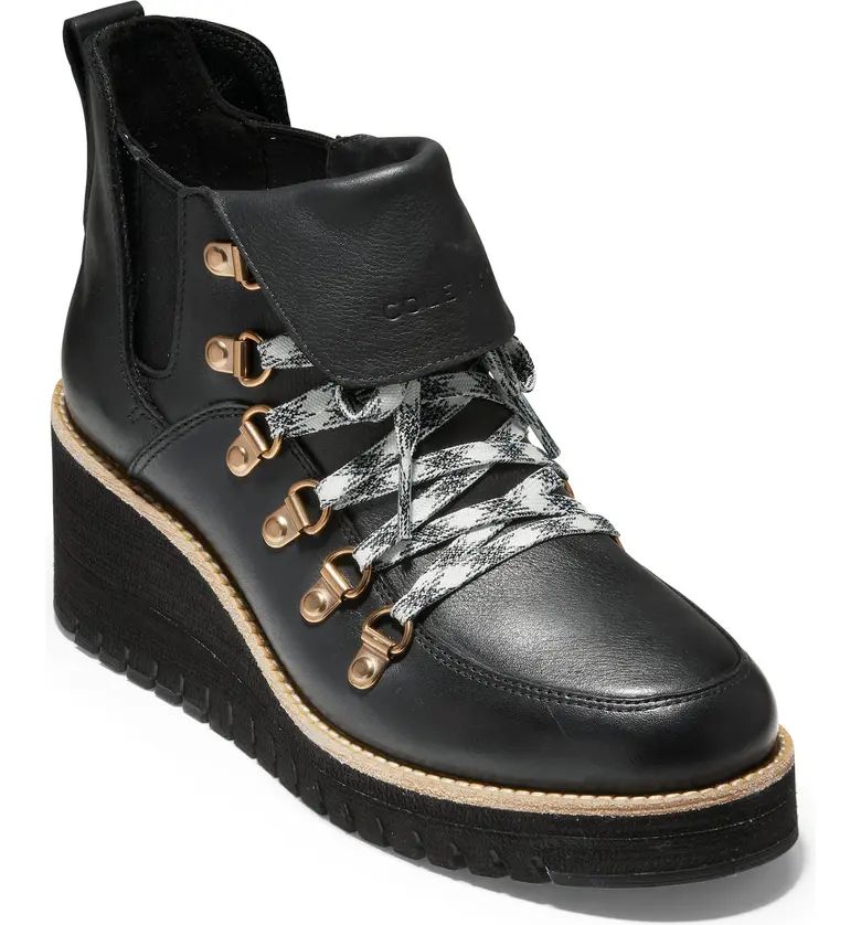 ZeroGrand Waterproof Wedge Hiker Boot | Nordstrom