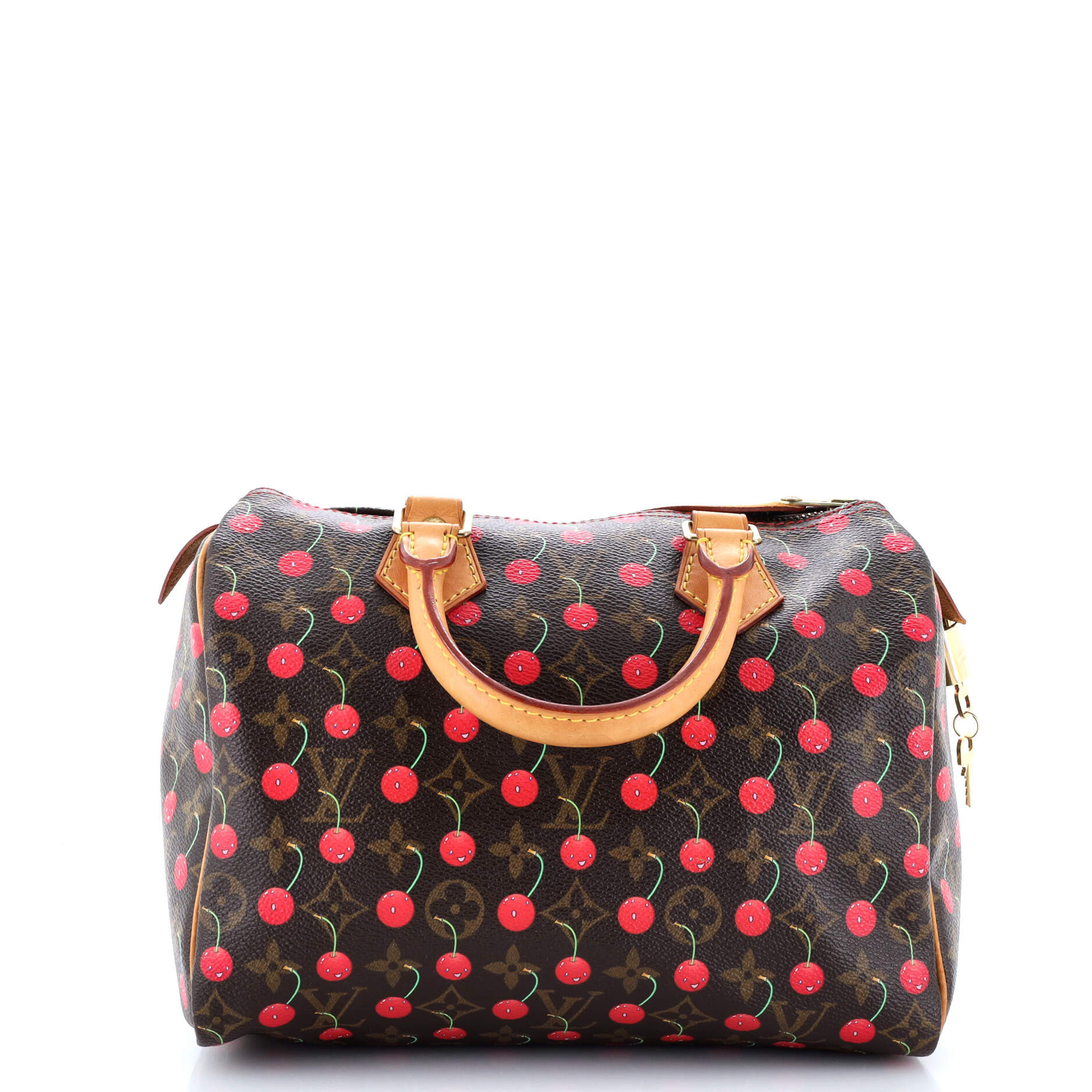 Speedy Handbag Limited Edition Monogram Cerises 25 | Shop Simon