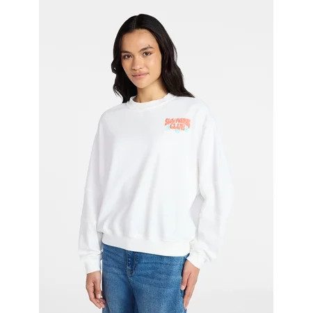 Mother’s Day Women’s Slow Morning Graphic Sweatshirt from Way to Celebrate Sizes S-XXXL | Walmart (US)