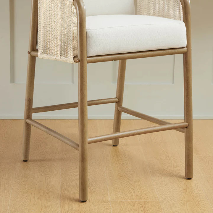 Sienna Rope Counter Stools | Modern Design | Coastal Chic | Chita