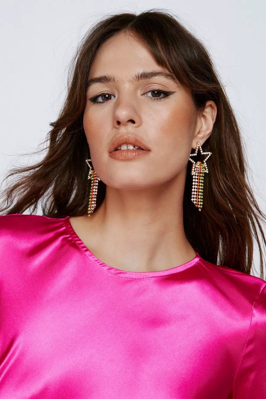 Embellished Shooting Star Earrings | Nasty Gal (US)