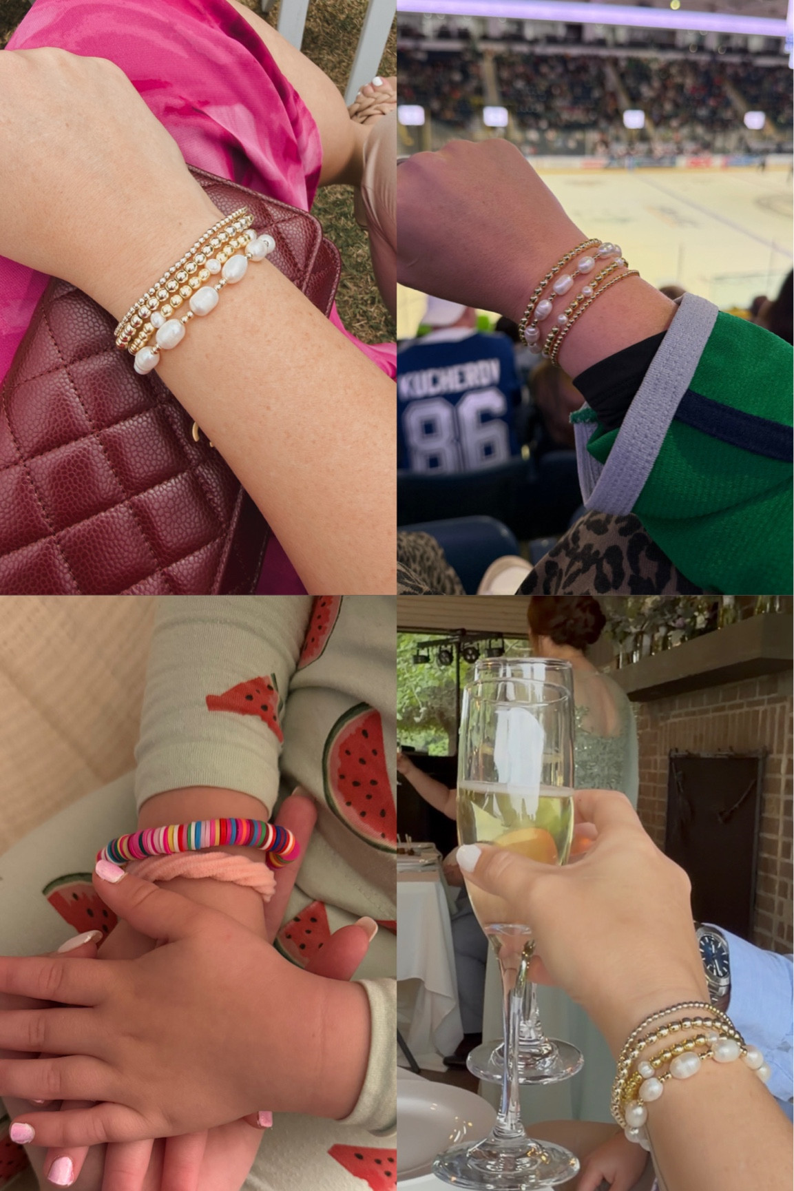 Love a fun bracelet stack and how cute are these?! Perfect for any occasion!

@cocosbeadsandco #cocosbeadsandco #ad

#LTKmomlife
