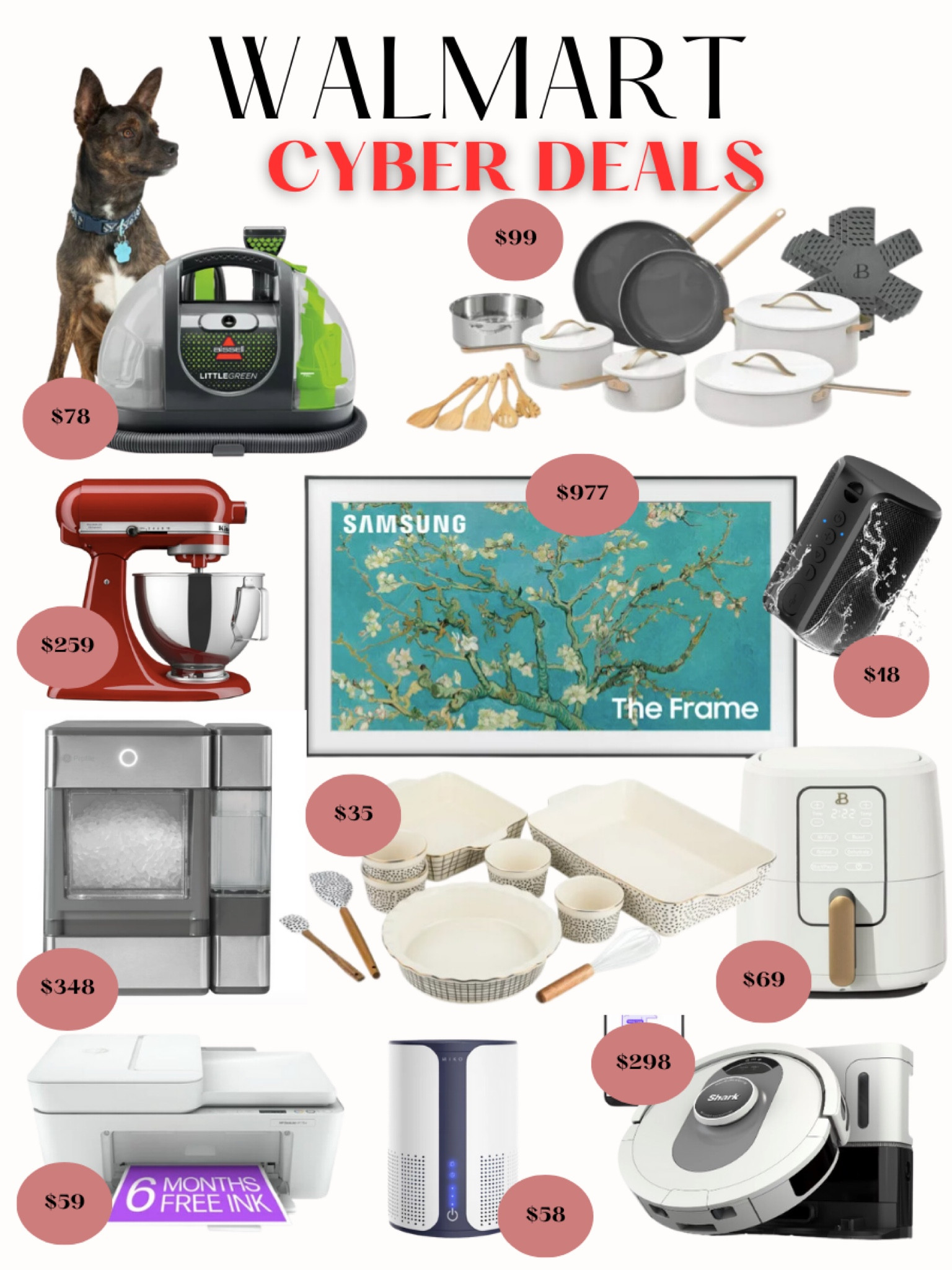 Walmart Cyber Monday Deals🌟

Walmart sale, Walmart home goods, Walmart kitchen appliances, Walmart electronics, gift guide, gift guide for her, gift guide for him, gift guides

#LTKCyberWeek #LTKsalealert #LTKGiftGuide