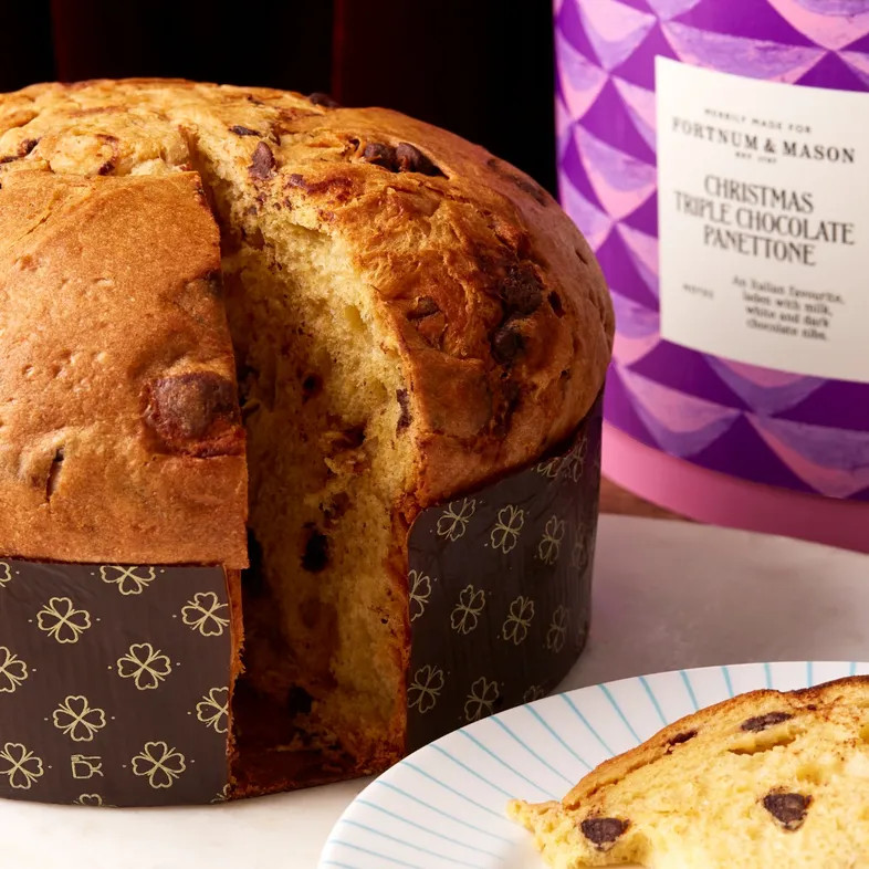 Triple Chocolate Panettone, 750g | Fortnum & Mason
