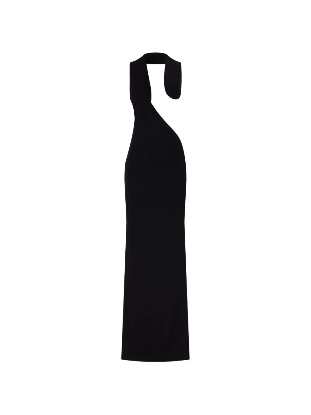 TOM FORD Impossible Asymmetric Backless Dress | Black | FARFETCH | Farfetch Global