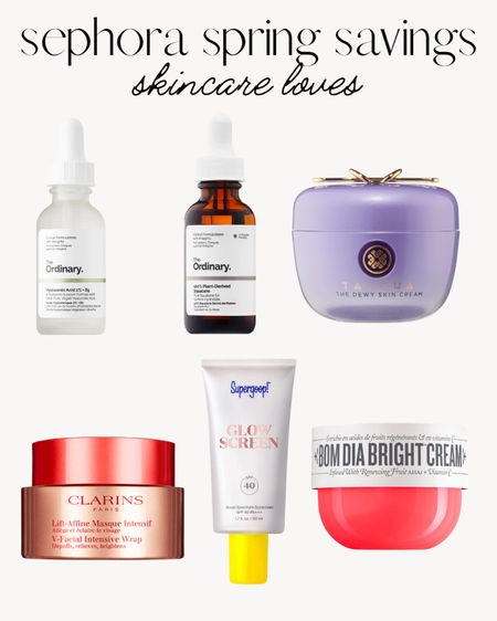 The Sephora spring savings event is live for all customers! Here are some favorite skincare (and one body care) items! 

#LTKbeauty #LTKunder100 #LTKBeautySale