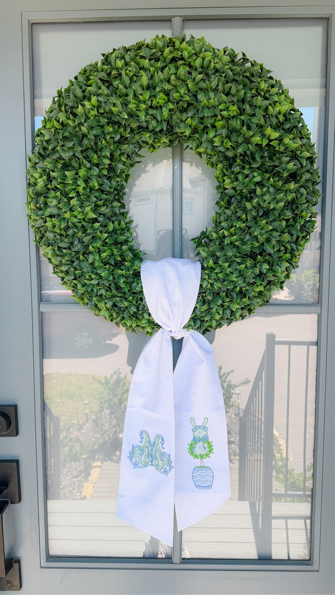 put out my Easter wreath sash with me! 

#LTKHome #LTKSeasonal