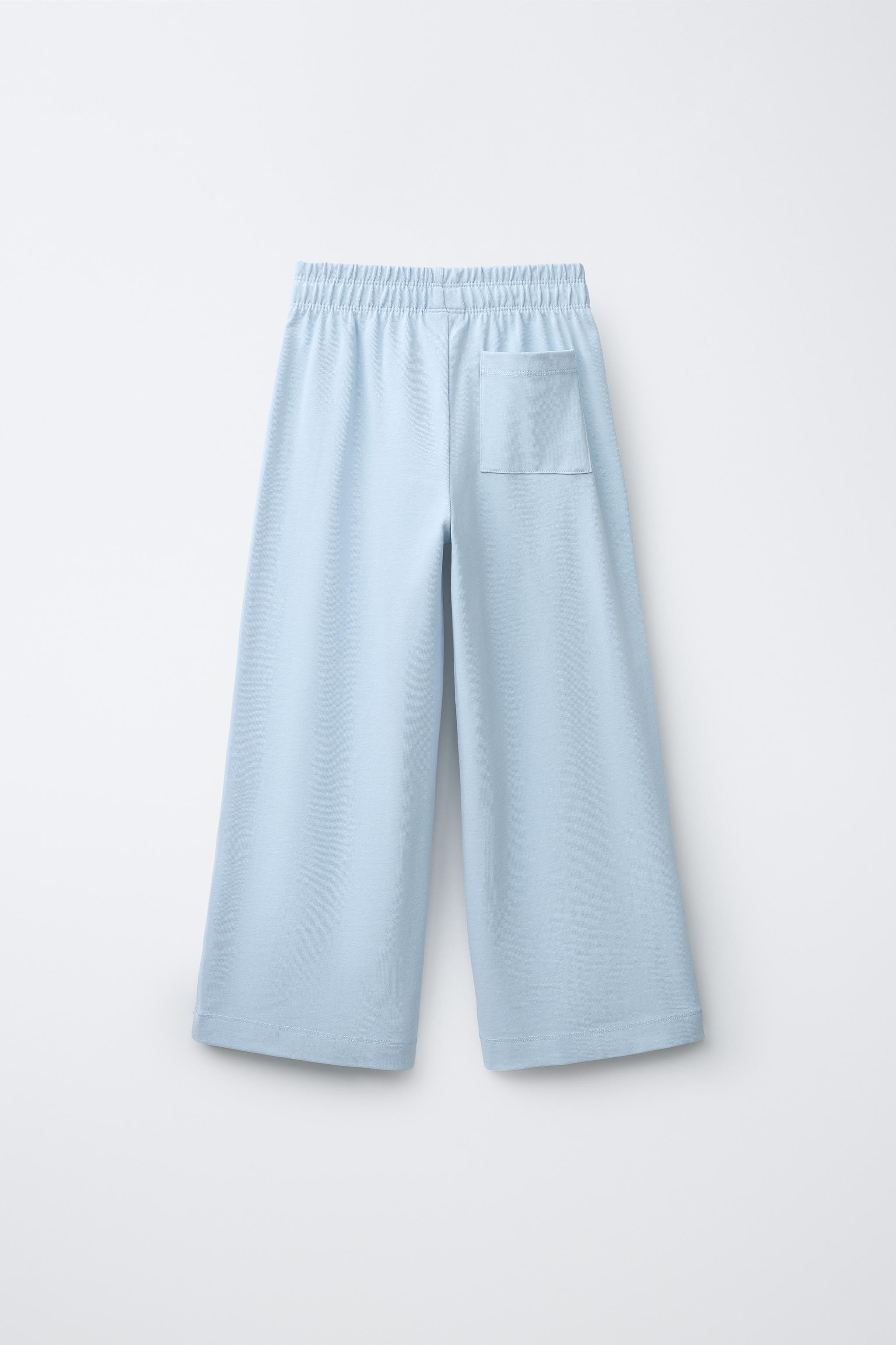 WIDE-LEG HEAVY WEIGHT TROUSERS | Zara UK