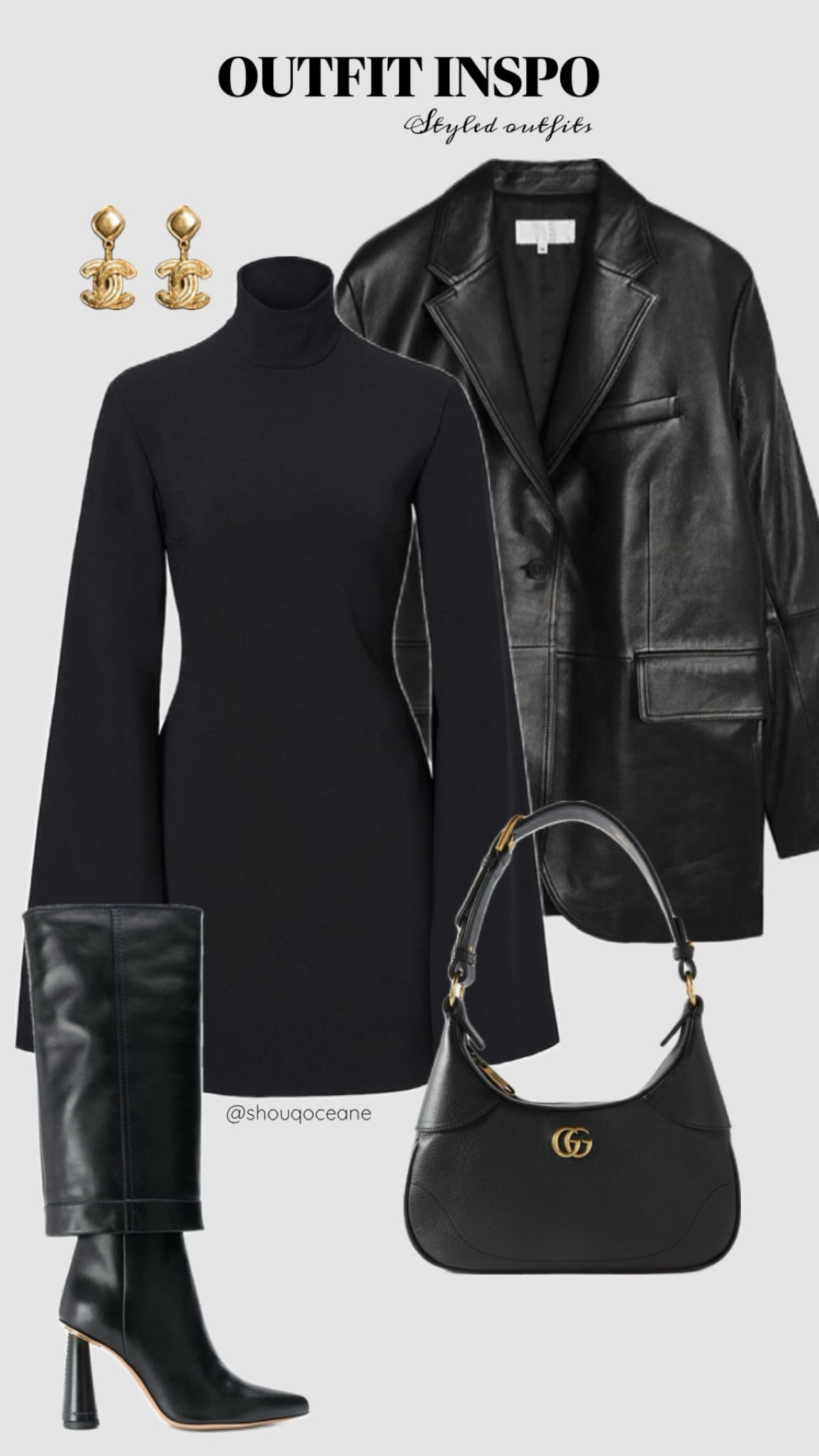 Elegant outfit #nightout outfit #winterblackoutfit winter black outfit 

#LTKtravel #LTKSeasonal