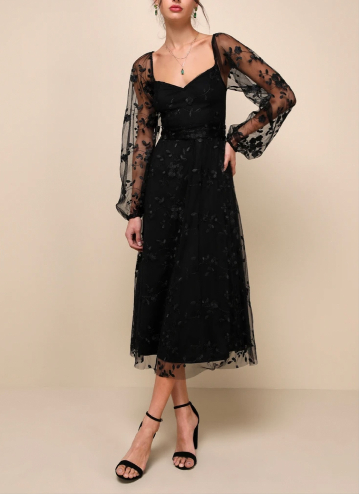 Shop party dresses! The Darling Charisma Black Mesh Embroidered Midi Dress is under $100.

Keywords: Holiday dress, holiday party, holiday party dress, midi dress, mesh dress, LBD, mesh dress, cocktail party, cocktail party dress, Fall outfit, Fall dress, sequins dress, velvet dress, Thanksgiving outfit, Christmas outfit, off the shoulder dress, satin dress, one shoulder dress, holiday sale 

#LTKparties #LTKHoliday #LTKfindsunder100