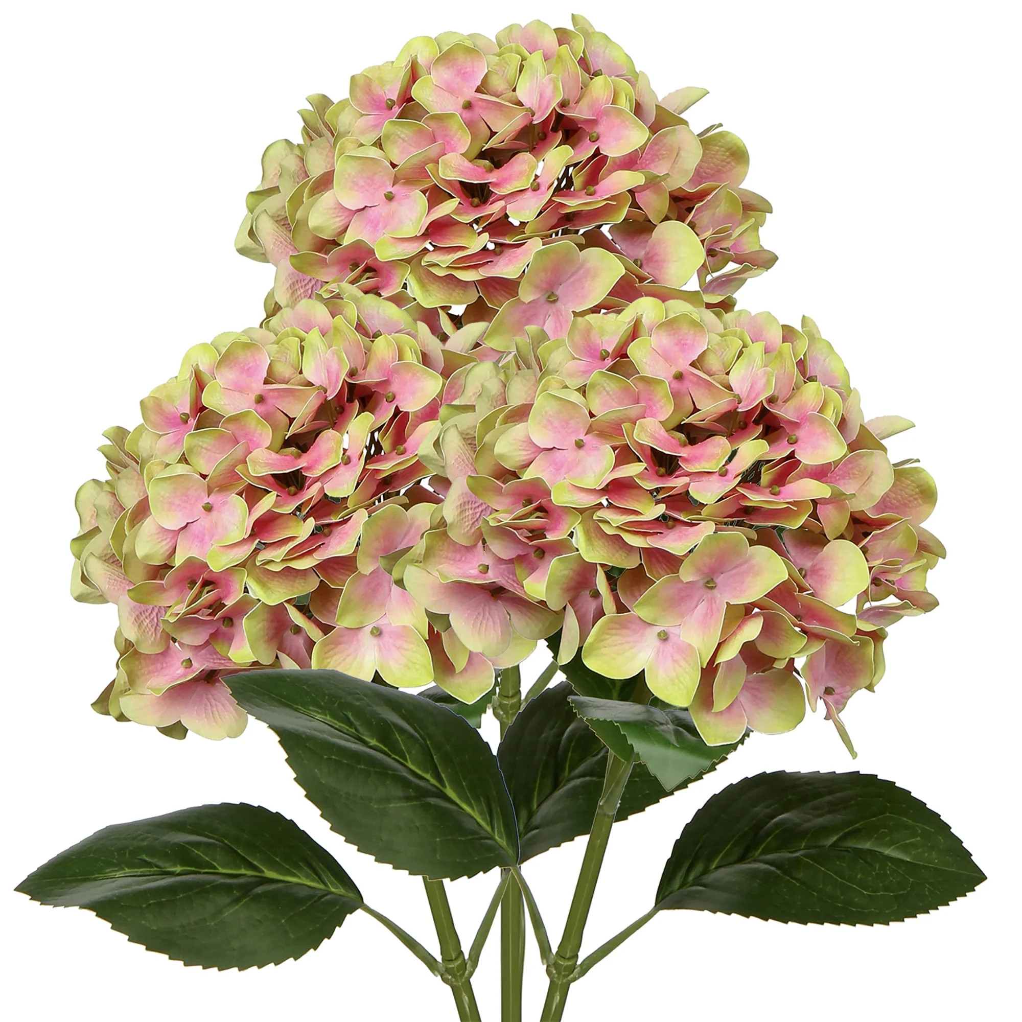 3 Pcs Artificial Hydrangeas Silk Flowers Stems Realstic Flower 24.8 Inch Real Touch Fake Hydrange... | Walmart (US)