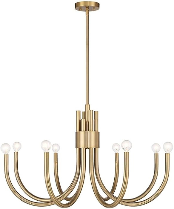 Savoy House 1-6680-8-127 Sorrento Traditional Scandinavian Chandelier, 8-Light 480 Total Watts, 2... | Amazon (US)