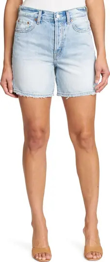 Devin Distressed High Waist Cutoff Denim Shorts | Nordstrom Rack