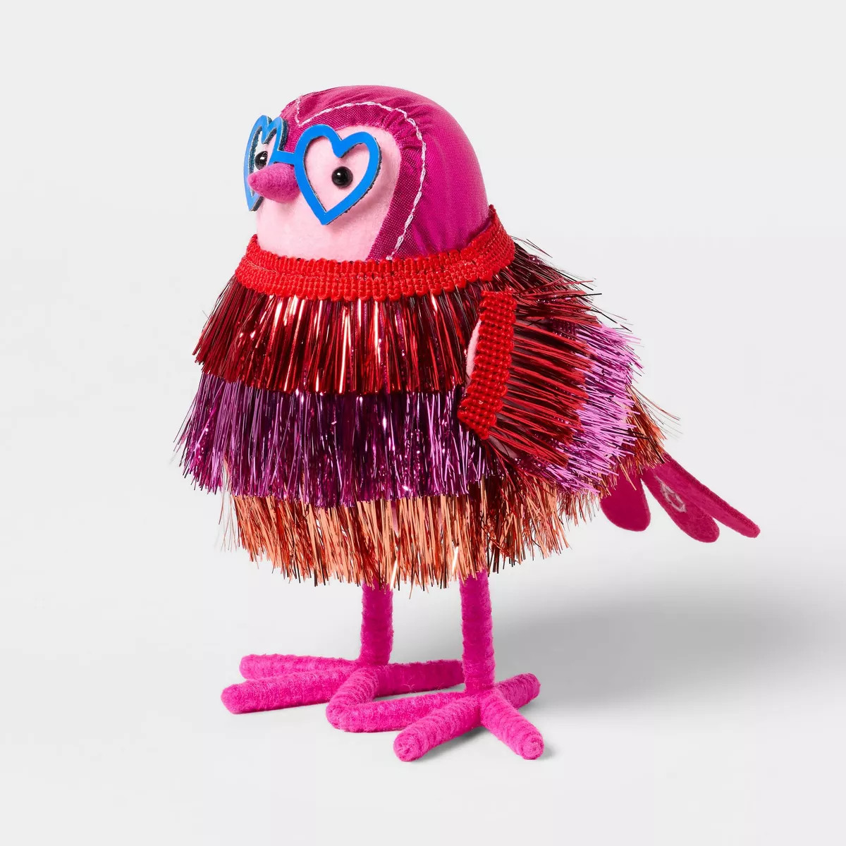 Featherly Friends™ Valentine's Day 'Tinzel' Tinsel Bird - Spritz™ | Target