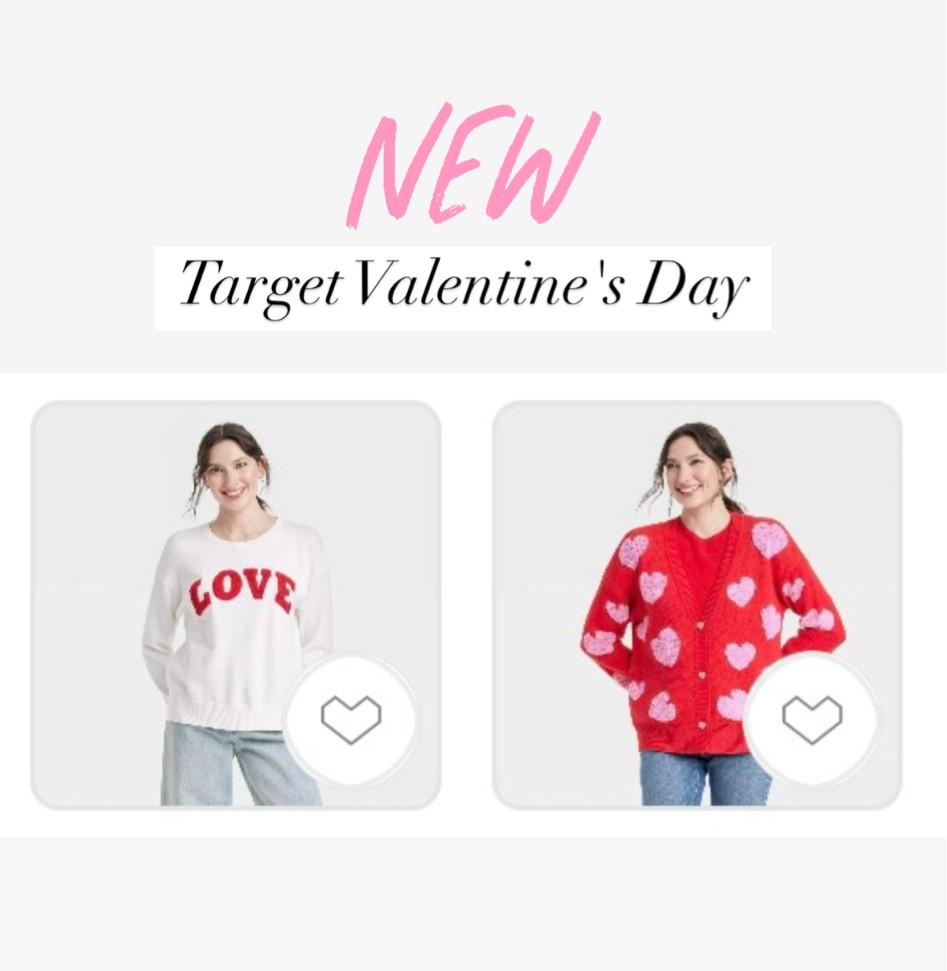 Target heart sweater, Target Valentine's Day sweatshirt, Target Valentine's Day style finds, new Target finds

#LTKStyleTip #LTKFindsUnder50 #LTKSeasonal