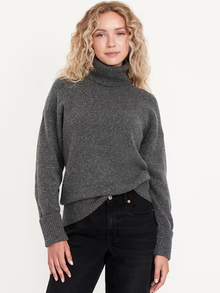 SoSoft Turtleneck Tunic Sweater | Old Navy (US)