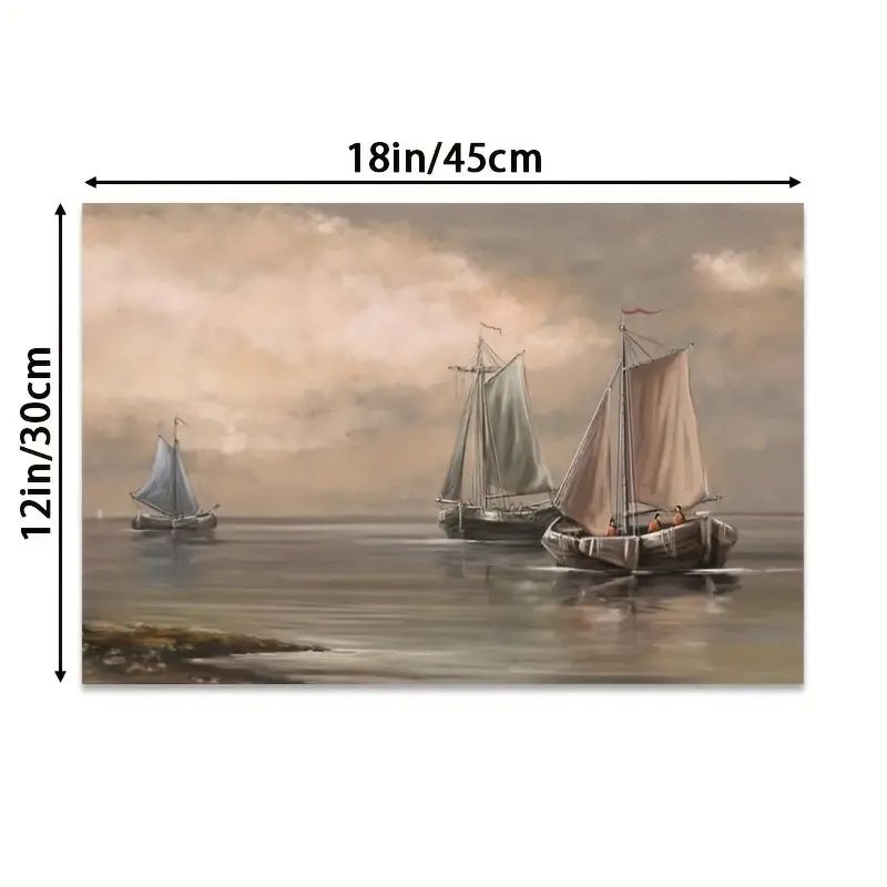 1pc, Poster Fisherman Sea View Vintage Canvas Artwork Old Boat Poster Oil Poster And Print Wall A... | Temu Affiliate Program