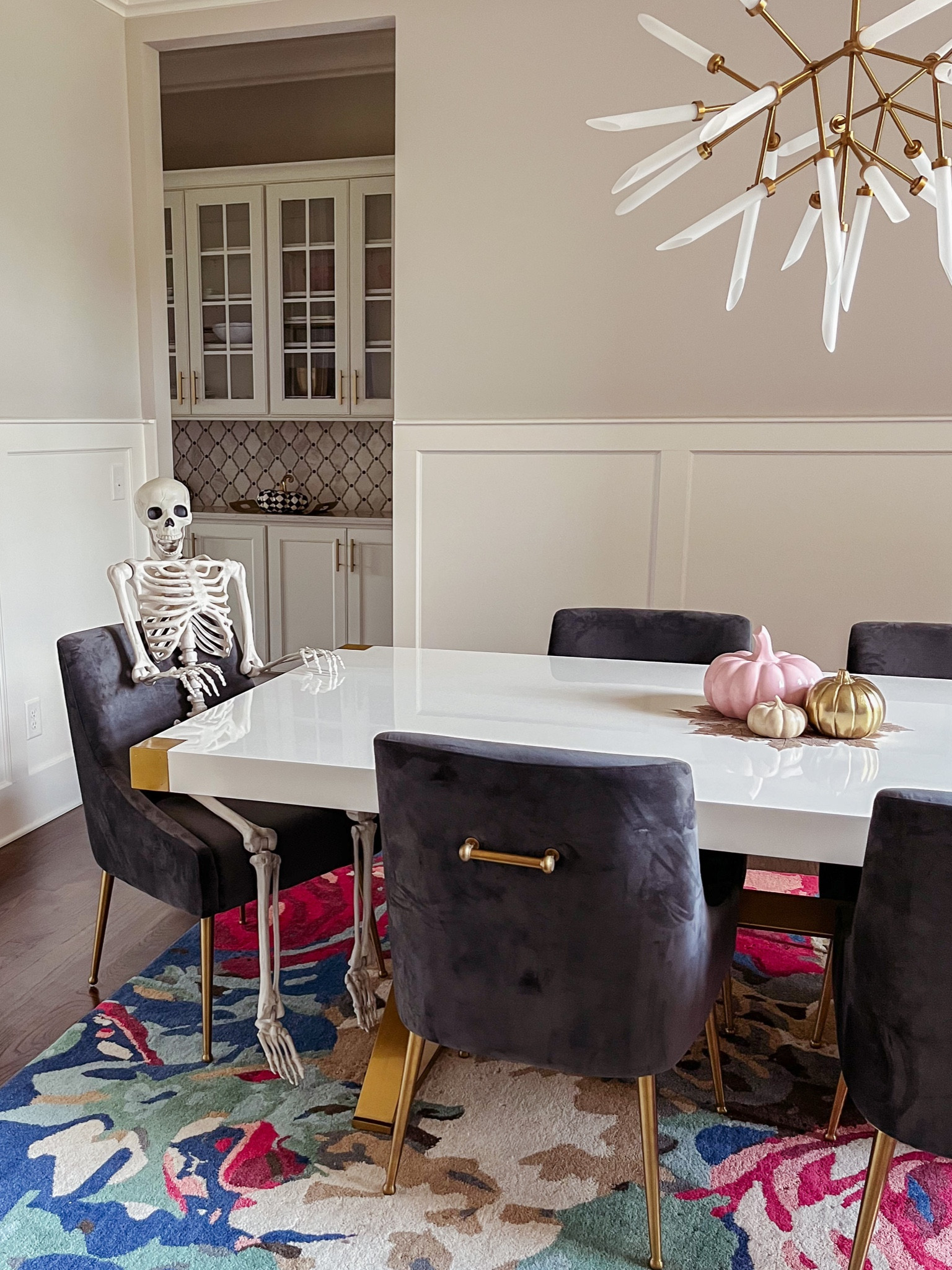 Halloween home decor 
Skelton 

#LTKsalealert #LTKhome #LTKHalloween