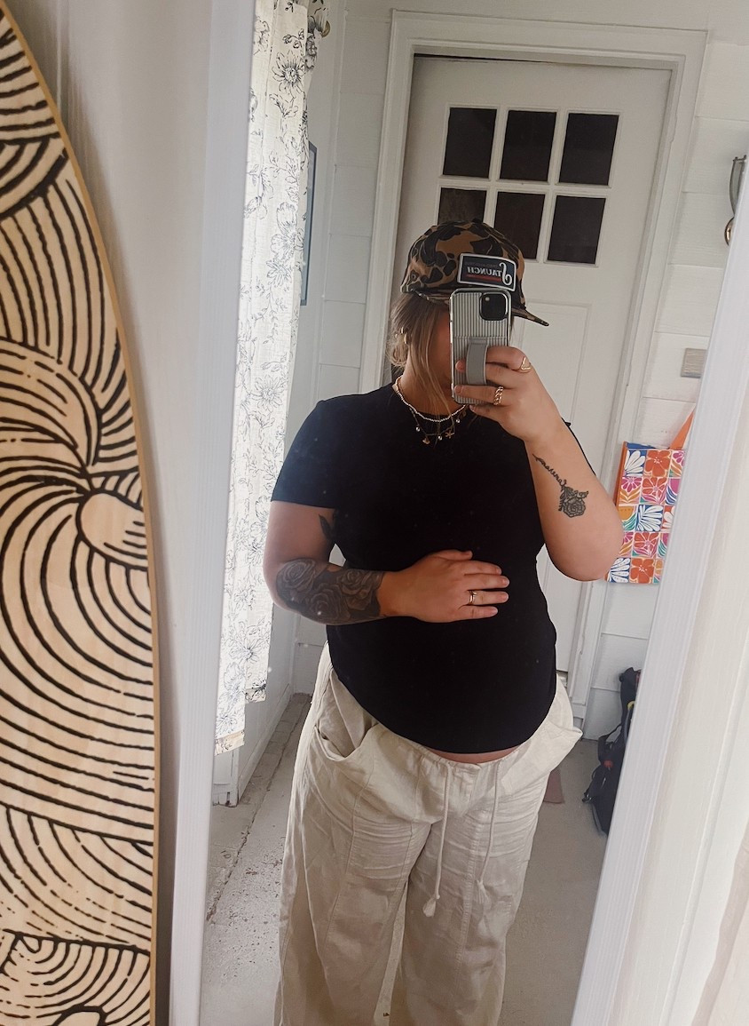 Bump friendly summer outfit 
Summer maternity 


#LTKBump #LTKFindsUnder50 #LTKStyleTip