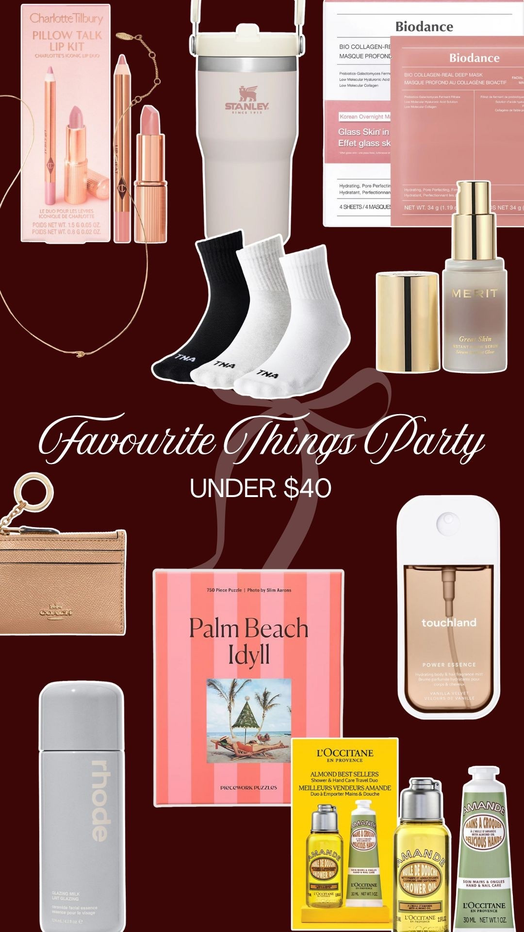 Favourite things party!
Gifts under $40

#LTKgiftguide #LTKwinter #LTKholiday