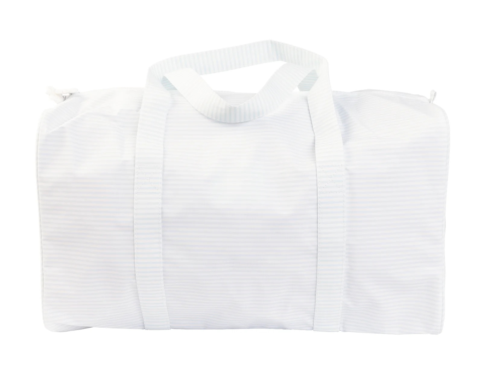 Apple Of My Isla Blue Stripe Duffle Bag | JoJo Mommy
