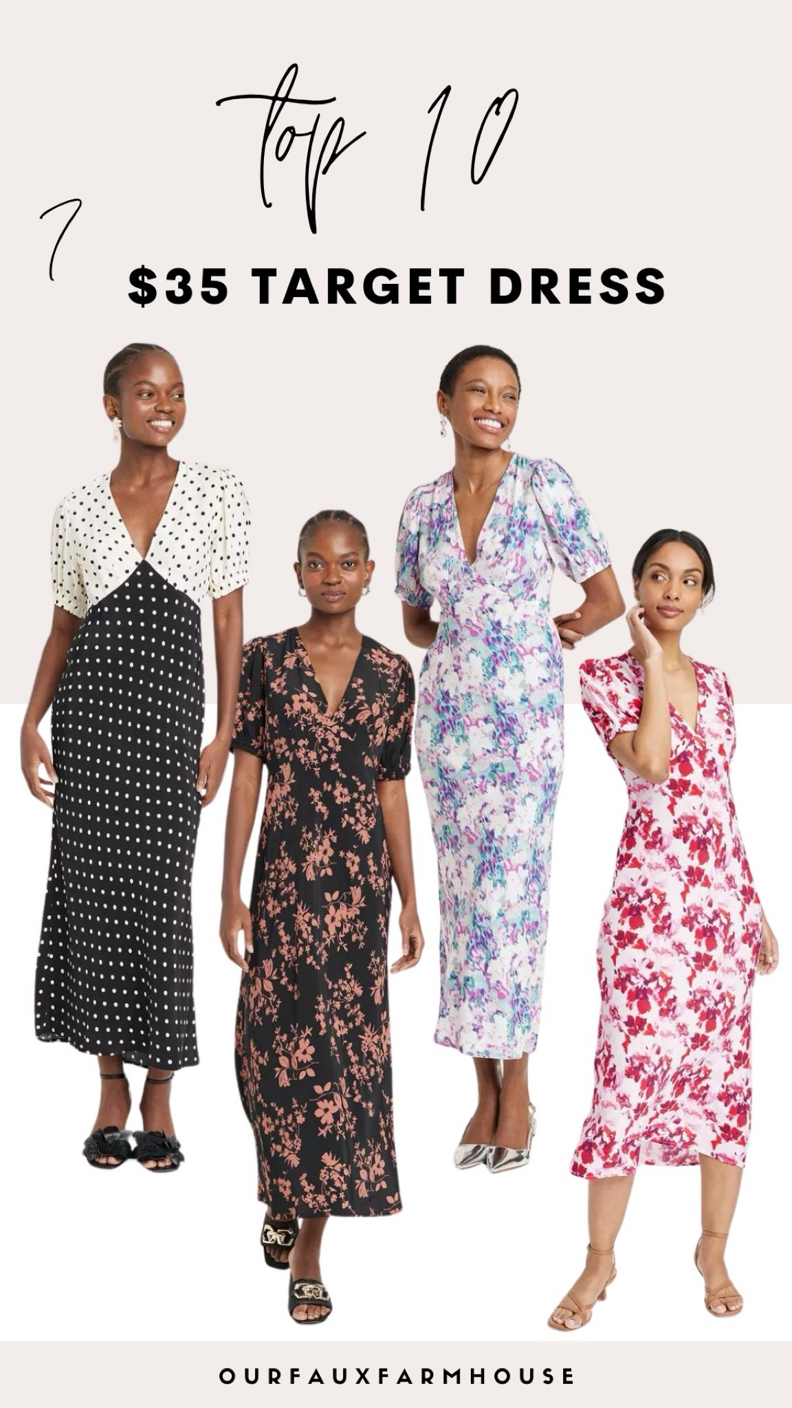 Affordable midi dress for spring from Target! Can’t believe these are $35  

#LTKfindsunder50 #LTKstyletip