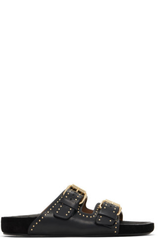 Black Lennyo Sandals | SSENSE