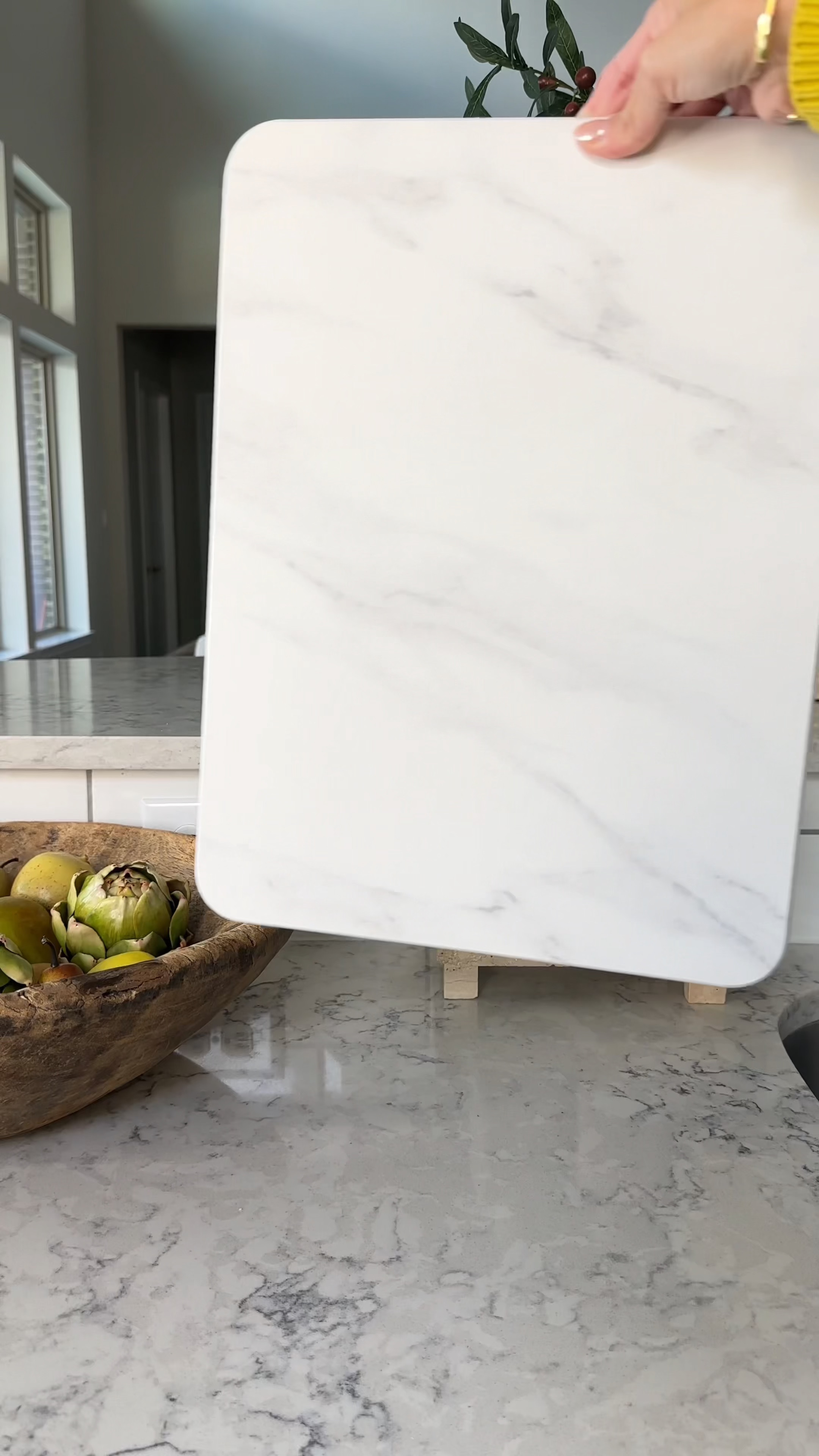 Amazon kitchen must haves include this stone drying mat, water bottle organizer, acrylic cutting board, hobnail glasses that are a pottery barn look for less, and my personal fav is the trash bag organizer. 

#LTKfindsunder100 #LTKhome #LTKVideo