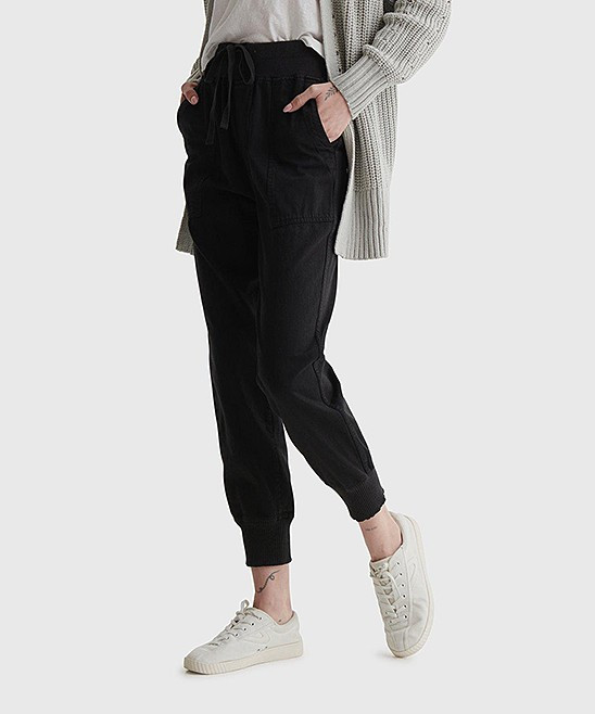 Lucky Brand Women's Casual Pants WASHED - Washed Black Joggers - Women | Zulily