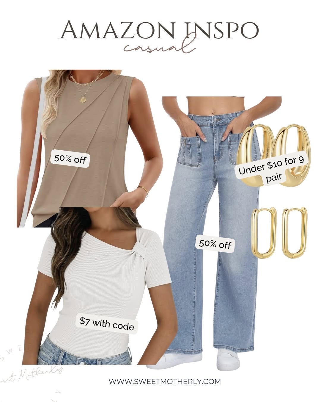 Summer casual outfit idea

casual summer outfit ideas
everyday warm weather outfits
lightweight summer looks
effortless off duty outfits
summer basics outfit inspo
easy daytime outfit ideas
relaxed weekend outfit looks
simple chic summer style
casual outfit with sandals

#LTKootd #LTKSaleAlert #LTKSeasonal