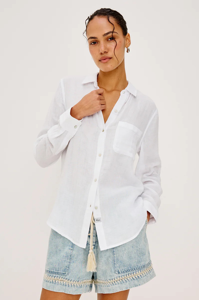 ELLIS SHIRT - WHITE | Rails