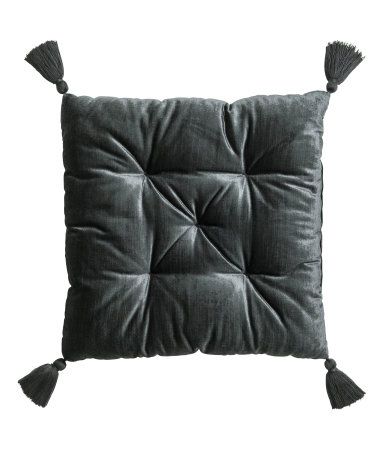 Velvet Seat Cushion | H&M (US)
