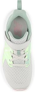 New Balance Baby-Girls Rave Run V2 Bungee Lace with Top Strap Shoe | Amazon (US)