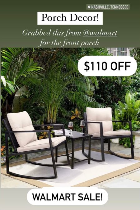 Just grabbed this 3 piece set for my front porch. It’s $110 off and it comes in more colors!! Grab yours while the prices is 🙌🏼🎉🥰

Home, Walmart home, Walmart finds, fall decor, front porch decor, front porch furniture, sale, fall, family

#LTKsalealert #LTKhome #LTKSale