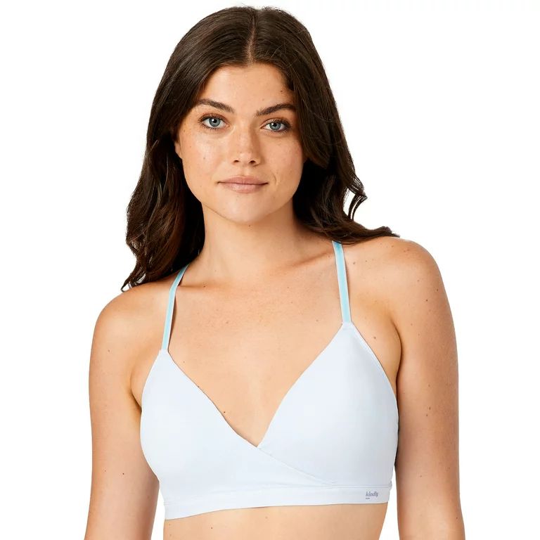 Kindly Yours Women's So Comfy Lightly Lined Micro Wire-Free Bra, Sizes S to 3XL | Walmart (US)