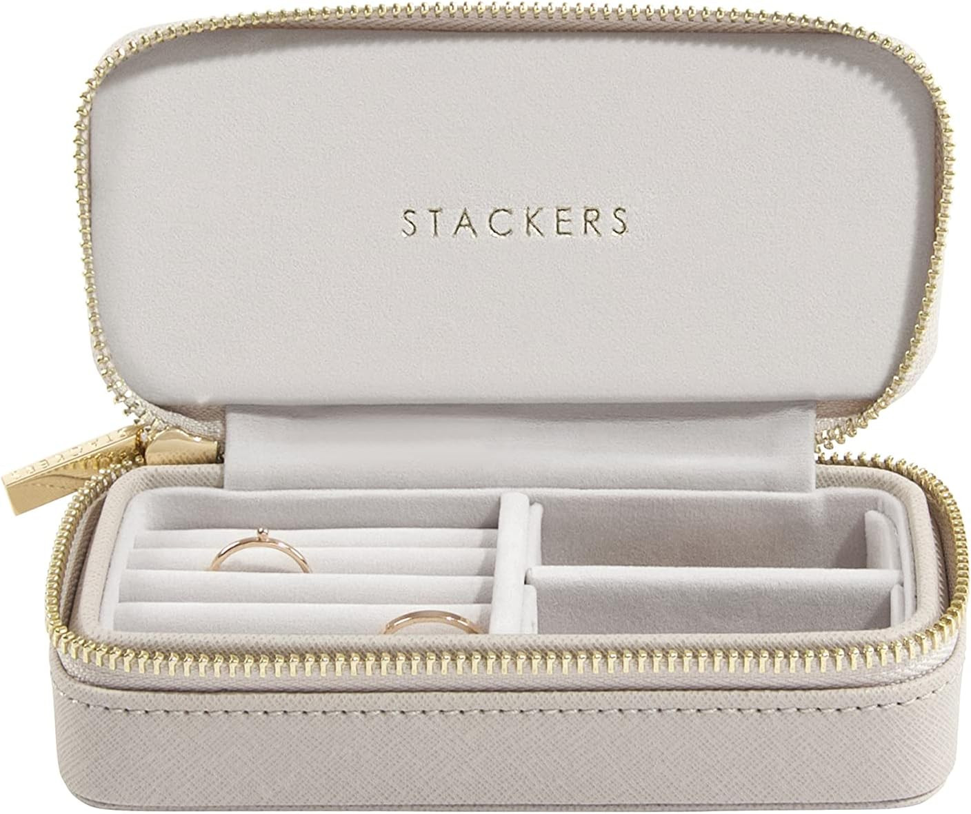 Stackers Taupe Medium Travel Jewellery Box | Amazon (UK)