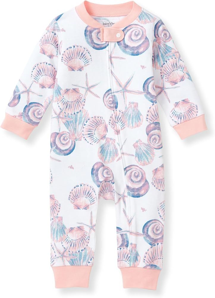 Burt's Bees Baby baby girls Sleep and Play Pajamas zipped jumpsuit | Amazon (US)