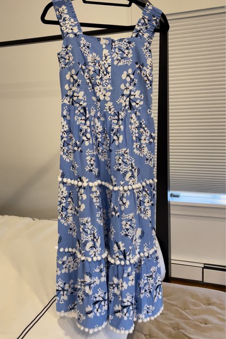Resort Wear by Sail to Sable. This Printed Linen Smocked Sleeve Midi Dress.  

#LTKHoliday 

#LTKSeasonal #LTKtravel