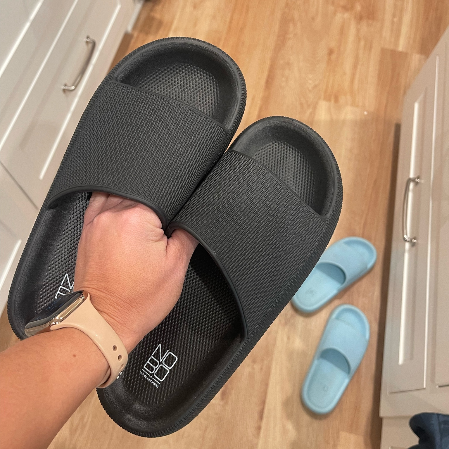 Picked up a new pair of my favorite shoes at Wal-Mart today. These are the perfect sandal for summer. I also wear mine as house slippers during the warmer months! True to size! They’re available in several colors too

#LTKFind #LTKshoecrush #LTKunder50