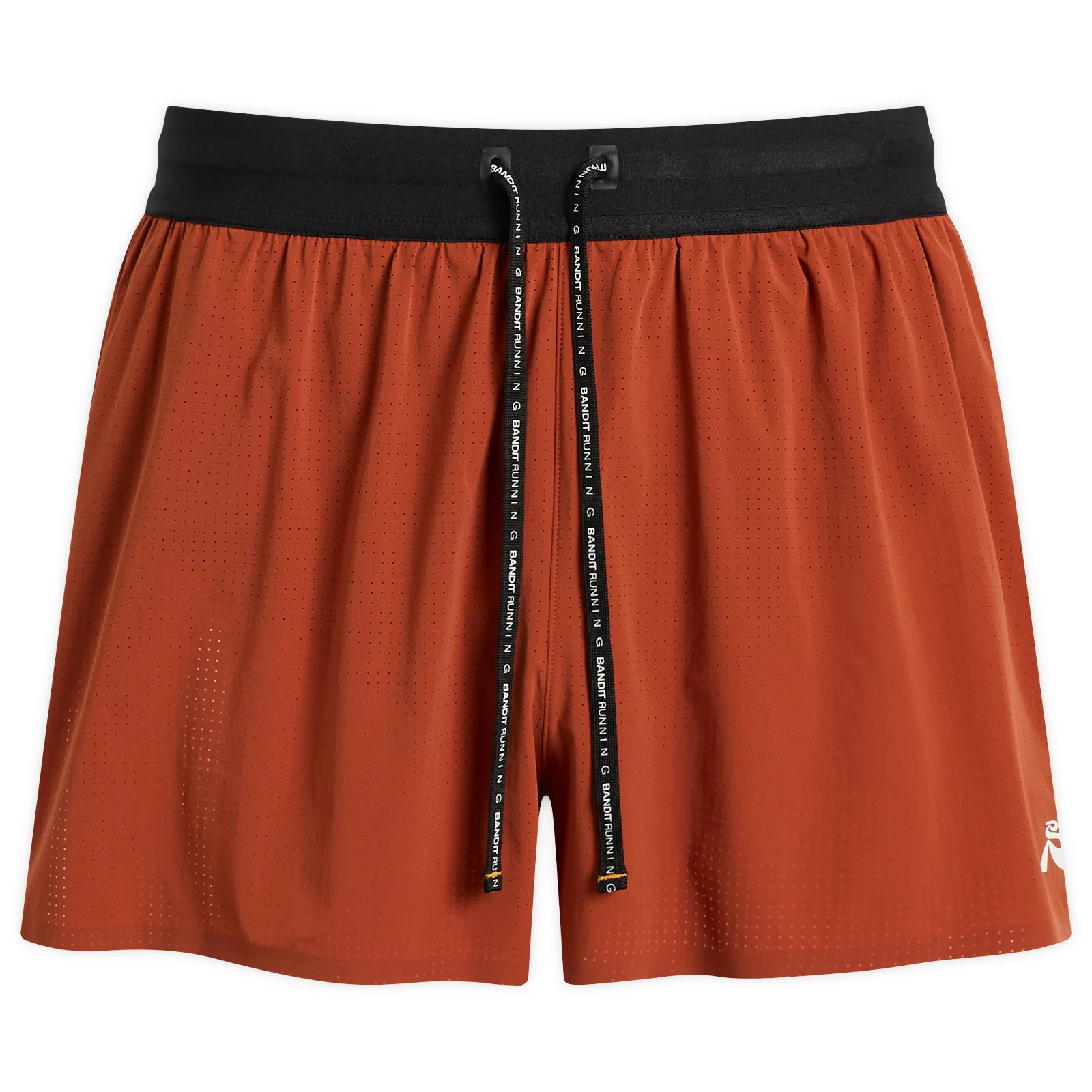 Bandit Men's Vento™ Mens 3"" Split Run Short in Rust, Size Small | END. Clothing