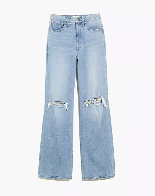Tall Superwide-Leg Jeans in Blaisdell Wash | Madewell