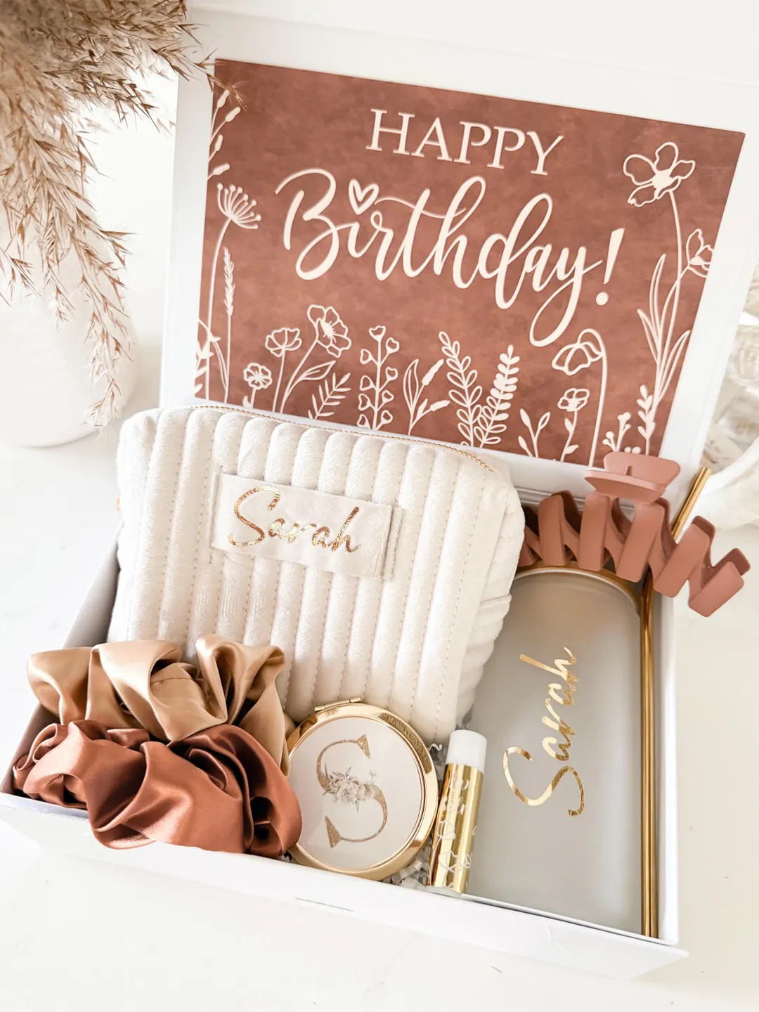 Elegant Birthday Gift Box Personalized Gift Box Set Gift for Women Gift Box Set for Girlfriend | Etsy (US)