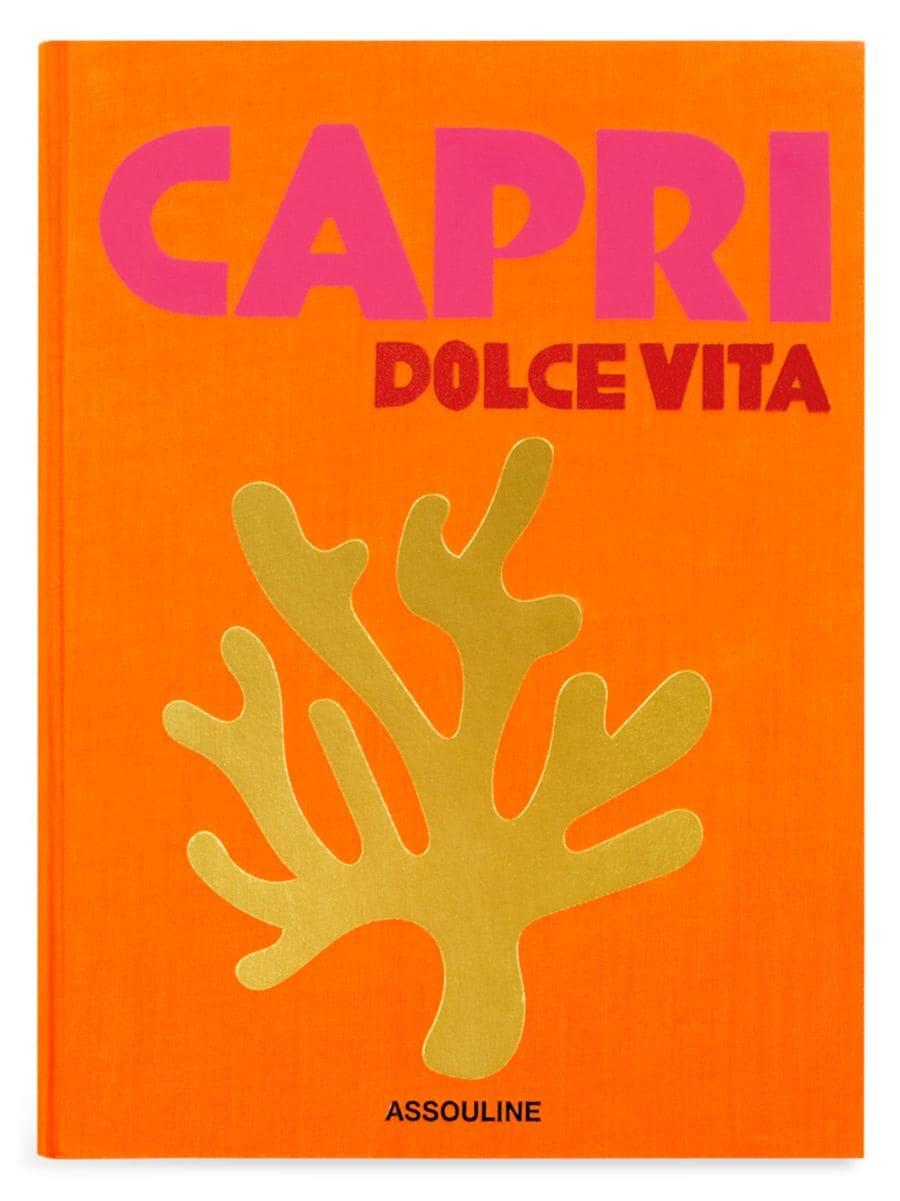 Assouline Capri Dolce Vita Coffee Table Book | Saks Fifth Avenue