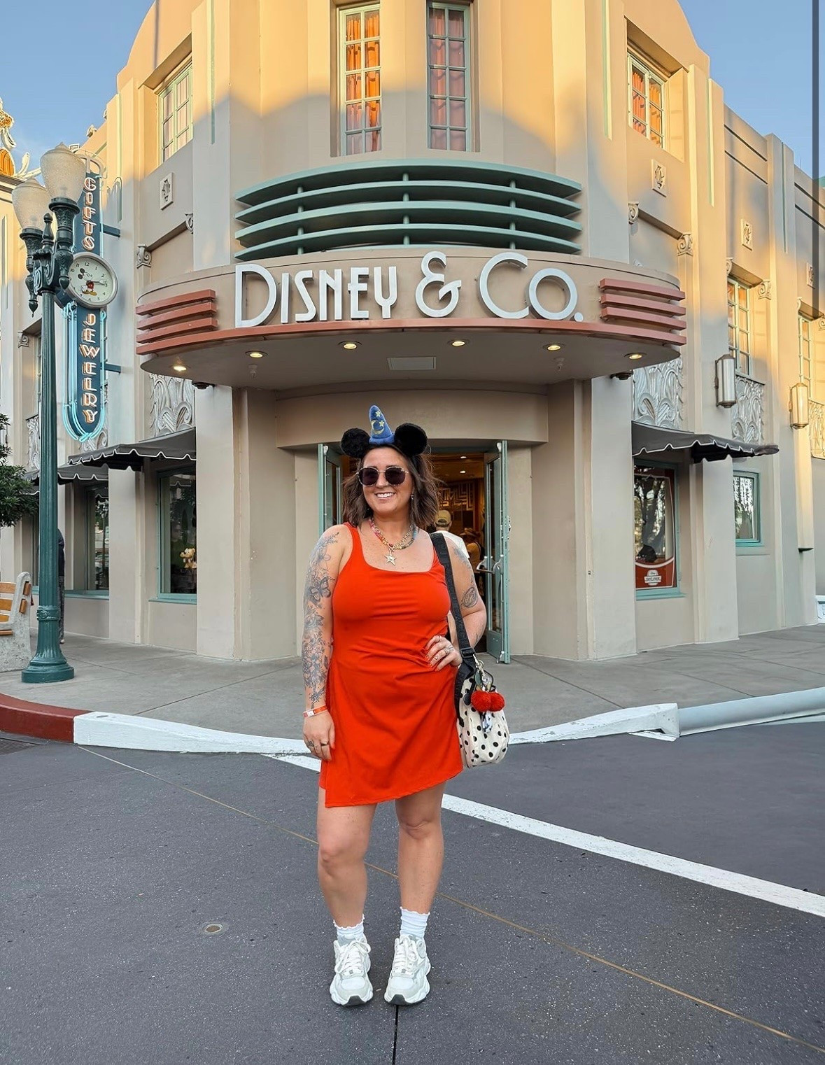 Disney outfit of the day! This red athletic dress was perfect walking around & the fantasia ears were such a cute pair! Wearing large in the tennis dress!

#LTKootd #LTKActive #LTKTravel